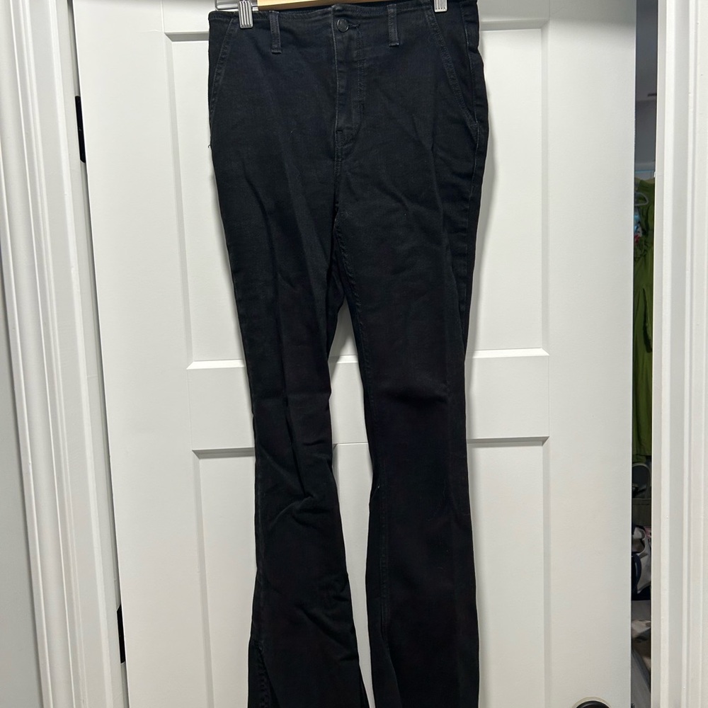 We The Free Black Straight Leg Jeans